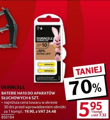 Baterie do aparat贸w s艂uchowych 312/pr41 Varta promocja w Selgros