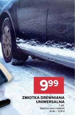 Zmiotka drewniana uniwersalna promocja w Stokrotka