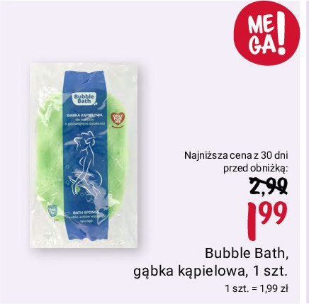 Gąbka z duo masażem promocja