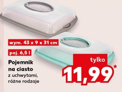 Pojemnik na ciasto z uchwytami, różne rodzaje promocja w Kaufland