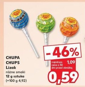 Lizak orange Chupa chups fruit promocja