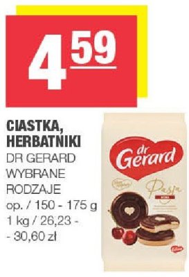 Ciastka, Herbatniki DR GERARD wybrane rodzaje promocja w SPAR