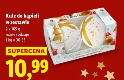 Kule do kąpieli w zestawie promocja w Lidl