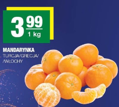Mandarynka Turcja/Grecja/Włochy promocja w SPAR
