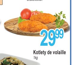 Kotlet de volaille promocja