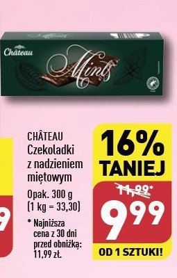Czekoladki mi臋towe Chateau promocja