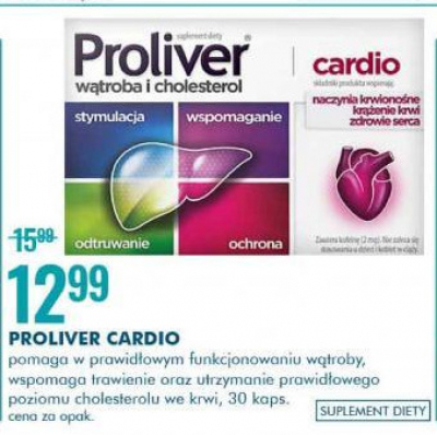 Tabletki Proliver promocja
