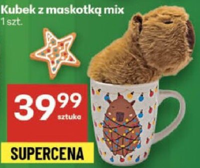 Kubek z maskotką mix promocja w Delikatesy Centrum