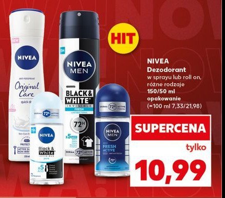 Antyperspirant Nivea promocja