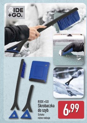 Skrobaczka do szyb RIDE+GO promocja w Aldi