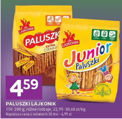Paluszki Lajkonik promocja w Stokrotka