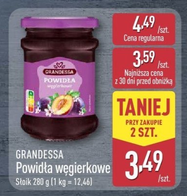 Powidła węgierkowe promocja w Aldi