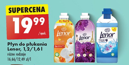 Płyn do płukania energy Lenor promocja