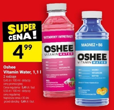 Nap贸j witamina c Oshee vitamin water promocja w Tw贸j Market