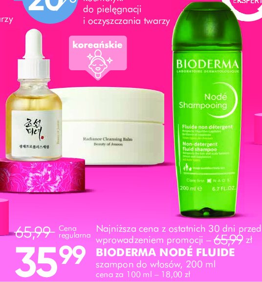 Szampon do włosów delikatnych BIODERMA NODE promocja w Super-Pharm