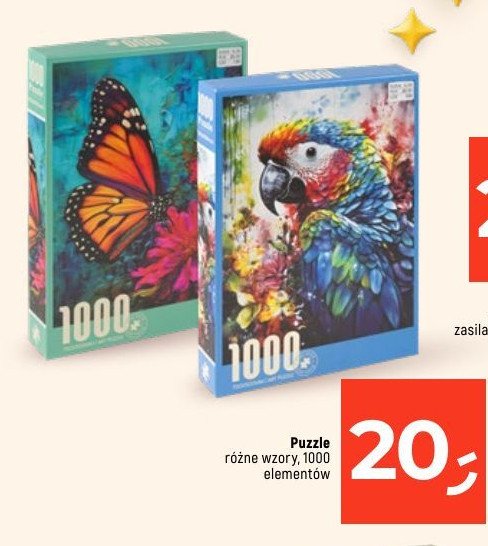 Puzzle 1000 el. promocja w Dealz