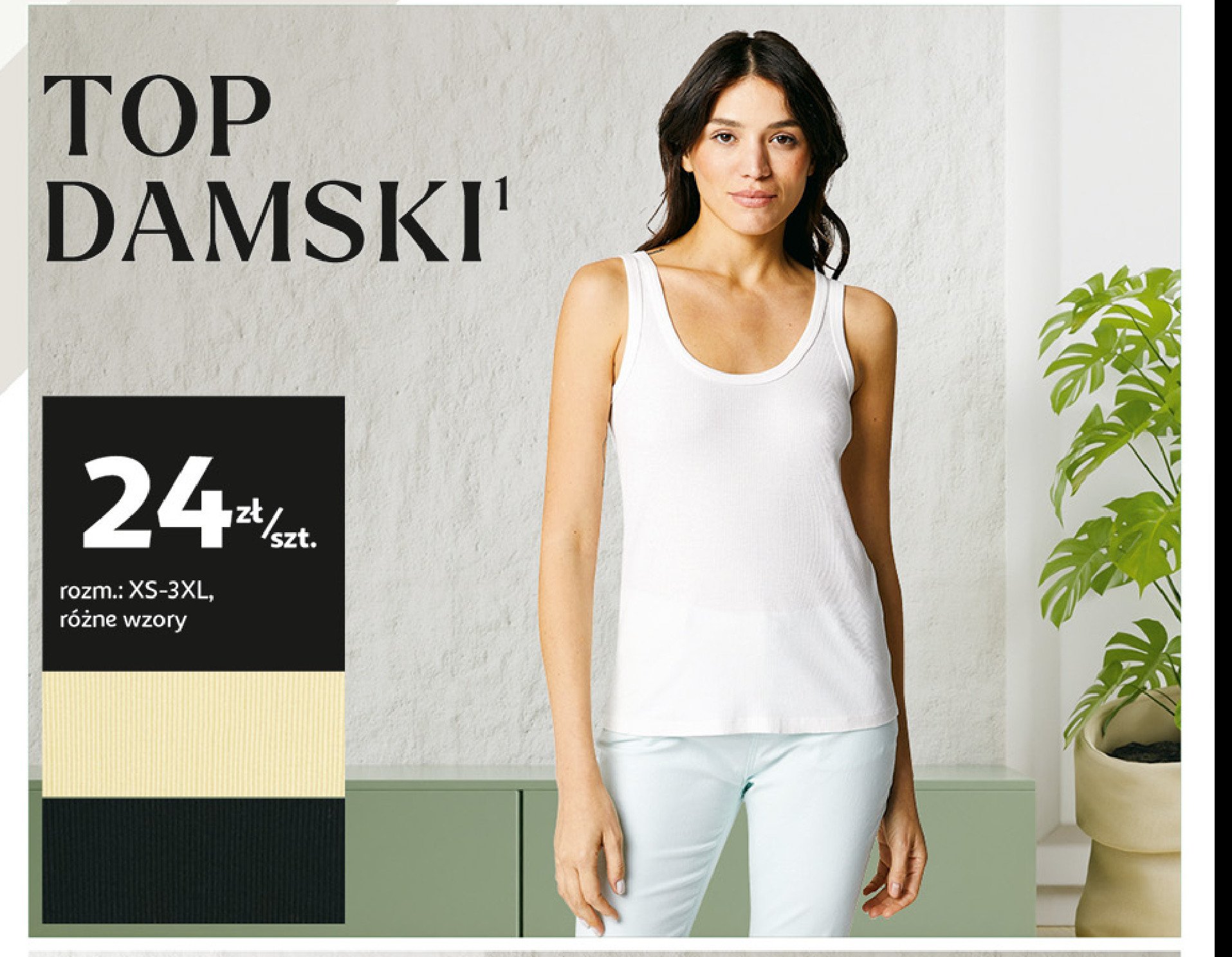 Top damski xs-3xl Auchan inextenso promocja