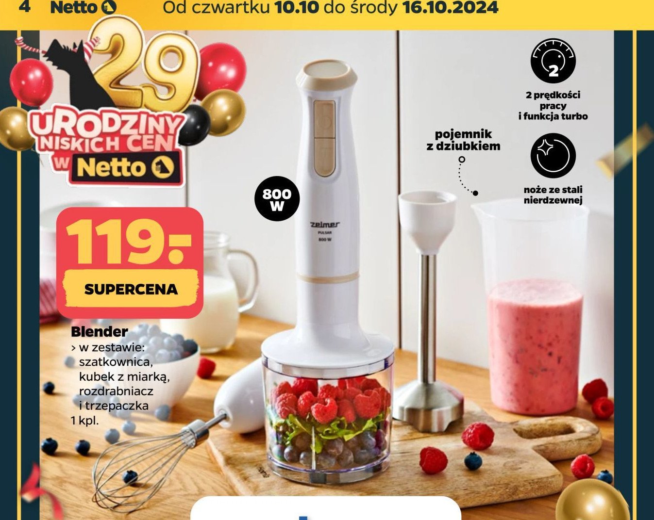 Blender 800 w Zelmer promocja