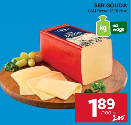 Ser gouda Osm kosów lacki promocja