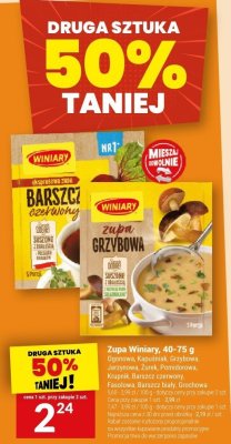 Zupa Winiary różne rodzaje promocja w Twój Market