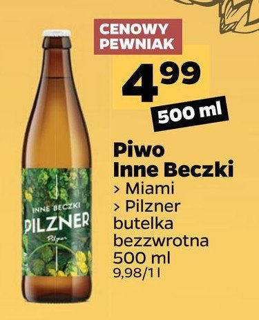 Piwo Miami lager promocja