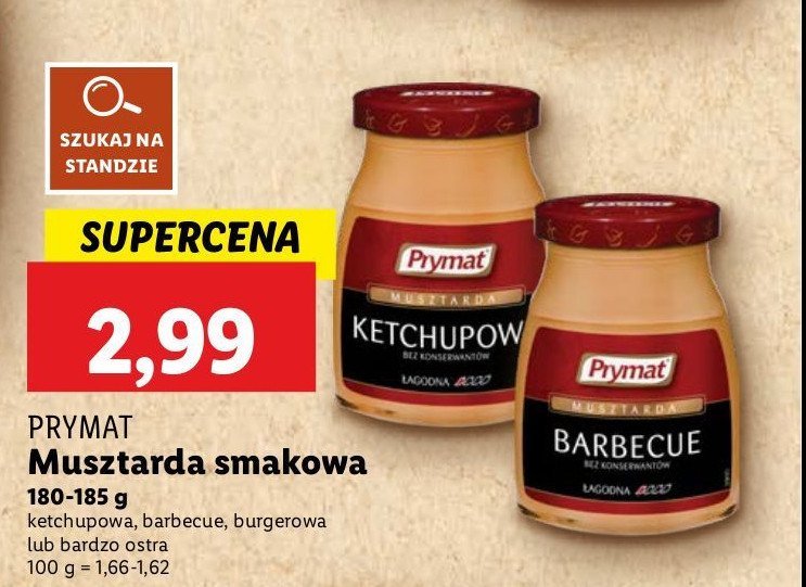 Musztarda rosyjska Prymat promocja
