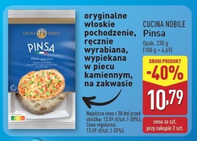 Pinsa Cucina nobile promocja