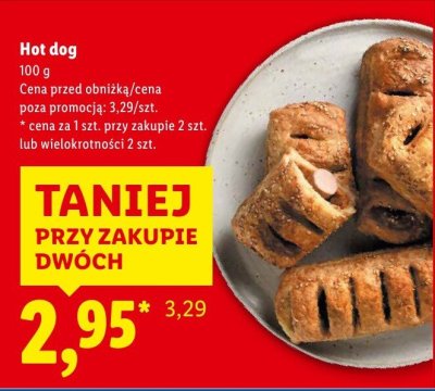 Hot dog promocja w Lidl