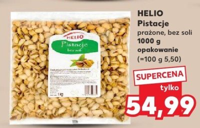 Pistacje prażone bez soli 1000 g promocja w Kaufland