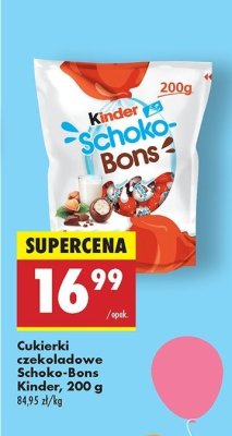 Cukierki czekoladowe Kinder schoko-bons promocja