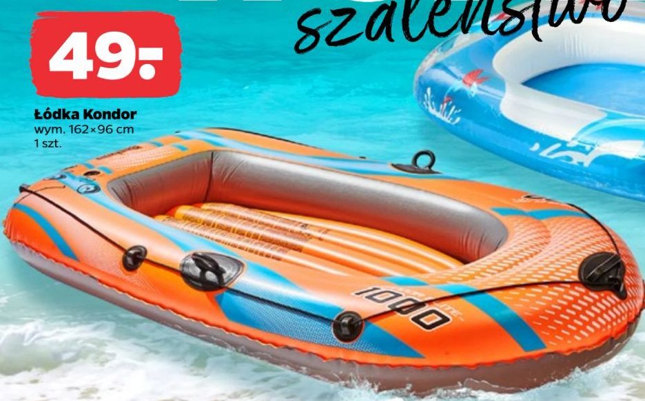 Ponton kondor 162 x 96 cm Bestway promocja w Netto