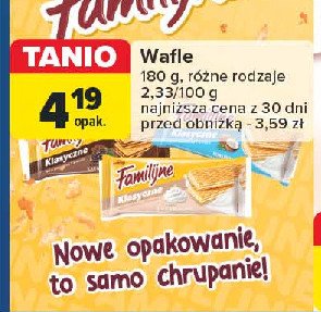 Wafle kokosowe Jutrzenka familijne promocja