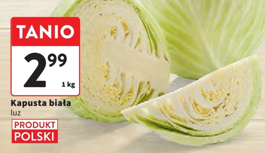 Kapusta kiszona promocja w Intermarche