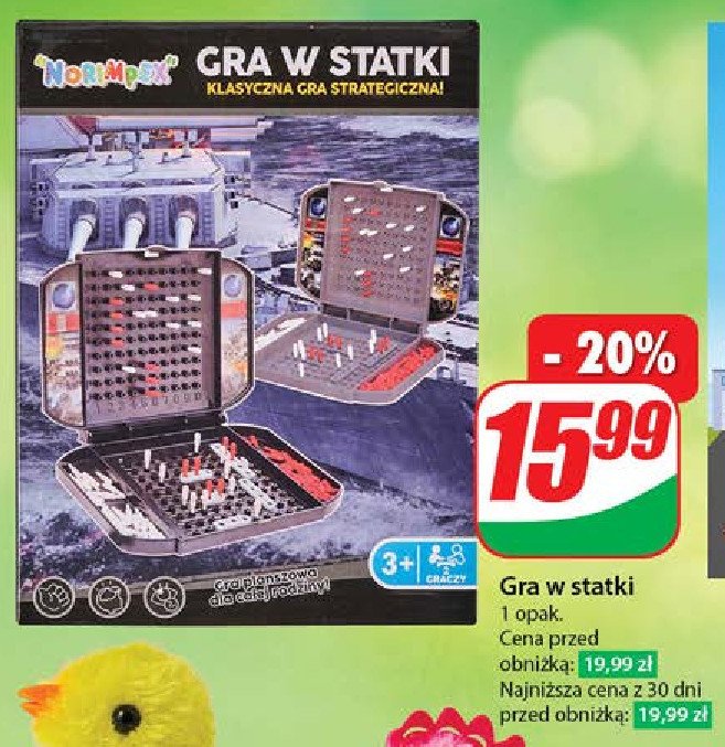 Gra w statki promocja w Dino