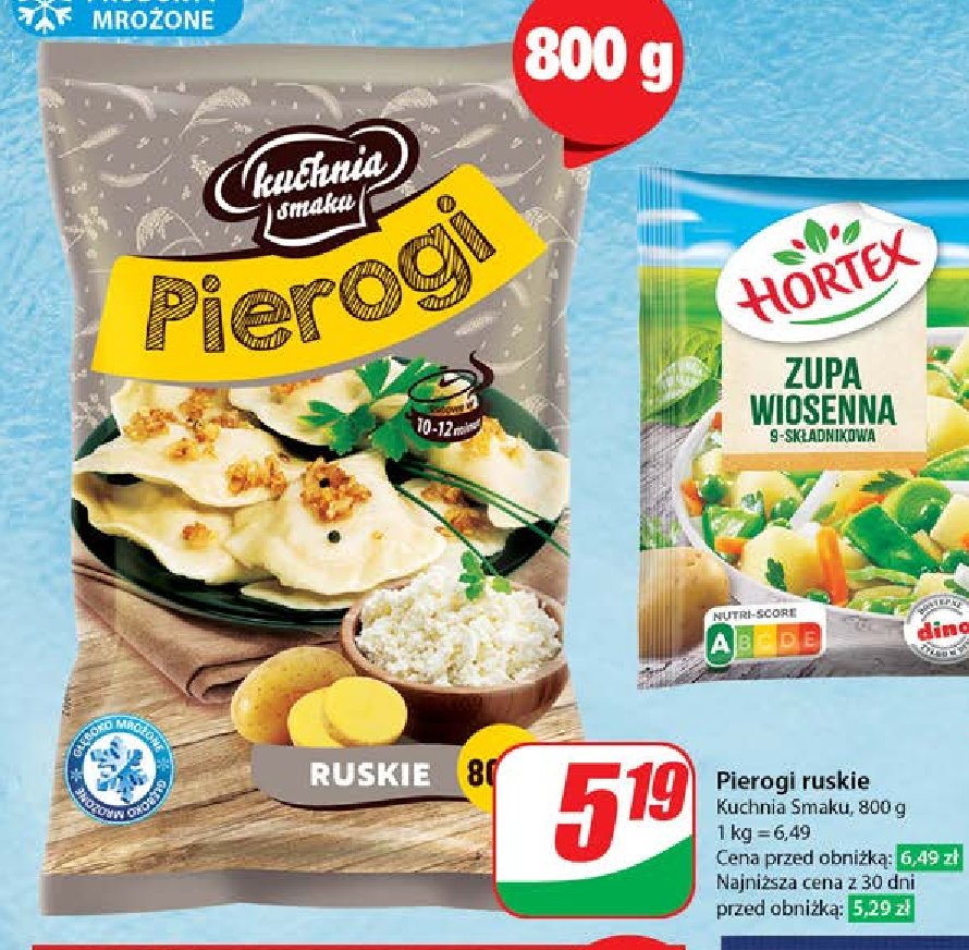 Pierogi ruskie Kuchnia smaku promocja