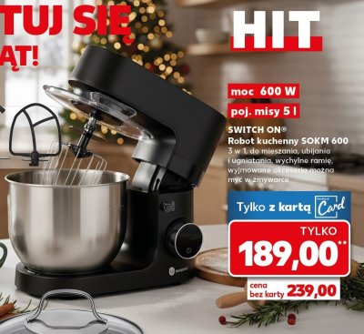 Robot kuchenny SWITCH ON SOKM 600 promocja w Kaufland