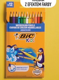 Zestaw 12 kredek akwarelowych promocja w Biedronka