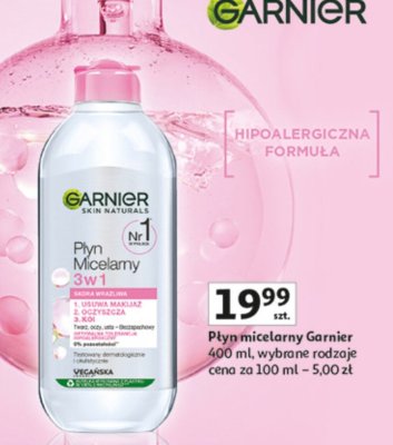 P艂yn micelarny Garnier promocja w Auchan