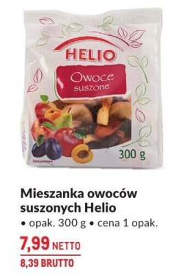 Mieszanka owoców suszonych Helio promocja w Makro