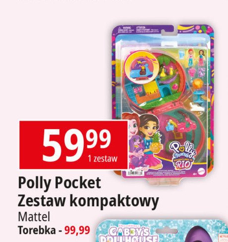 Torebka kompaktowa ananas polly pocket Mattel promocja