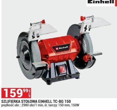 Szlifierka stołowa EINHELL TC-BG 150 promocja w Merkury Market