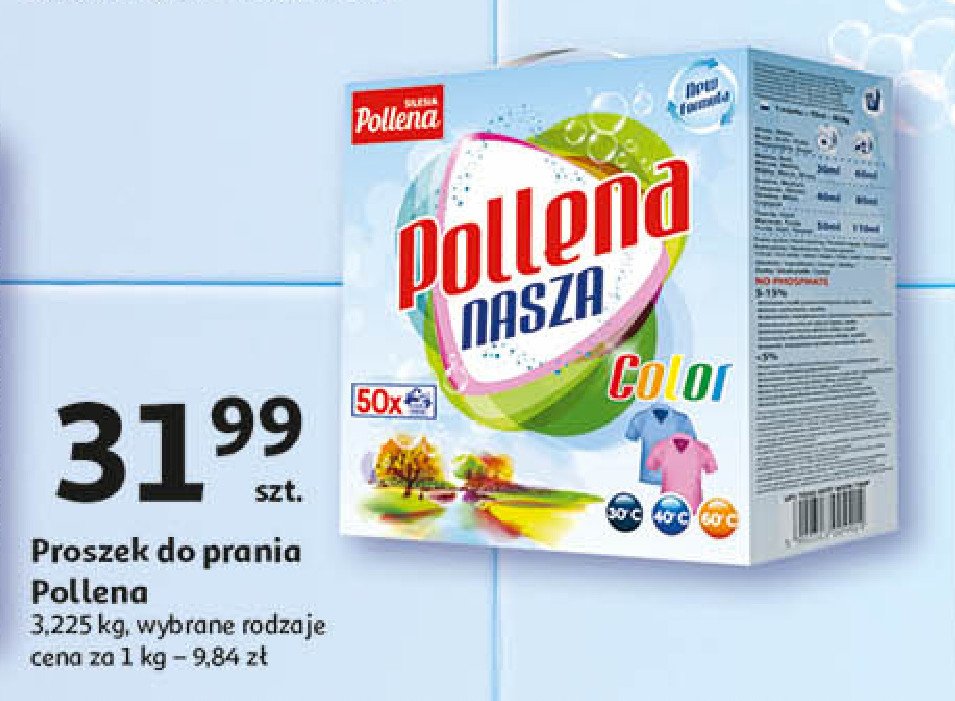 Proszek do prania color POLLENA NASZA promocja