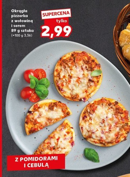 Pizzerka z wołowiną i serem promocja