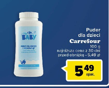 Puder dla dzieci Carrefour baby promocja
