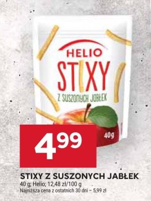 Stixy z suszonych jabłek  promocja w Stokrotka