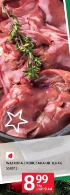 Wątroba z kurczaka ok. 0,6 kg promocja w Selgros