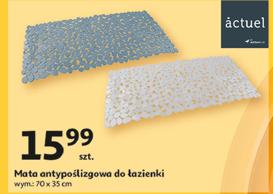 Mata łazienkowa 70 x 35 cm Actuel promocja