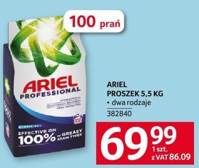 Proszek do prania Ariel promocja w Selgros