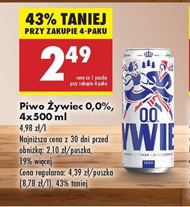 Piwo Żywiec bezalkoholowe promocja