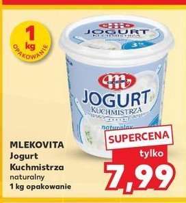 Jogurt naturalny kuchmistrza 3% Mlekovita promocja